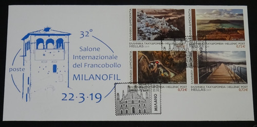 Grecia 2019 milanofil - milanofil, blocco