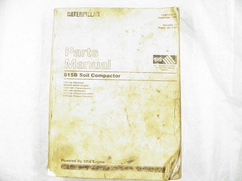 Cat caterpillar 815b manuale - caterpillar,