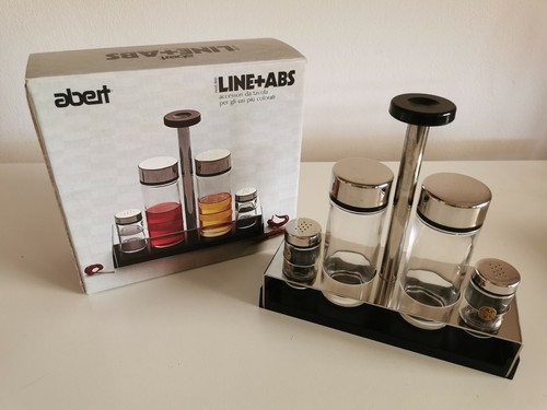 Set olio aceto sale e - sale, pepe