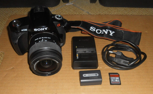 Fotocamera digitale sony alpha - fotocamera,