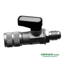 RUBINETTO PER BOMBOLE DA 1 KG MASCHIO 1/4 GAS R134 R407