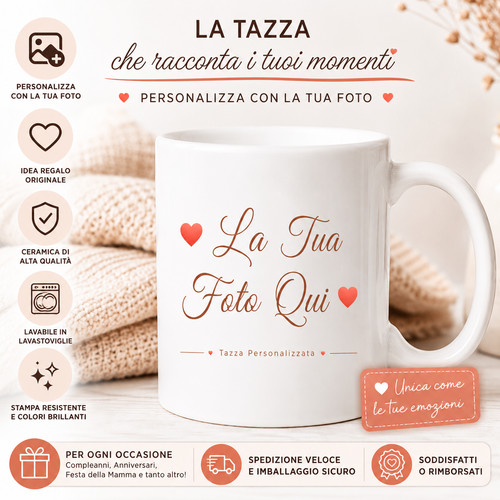 Tazza personalizzata con foto - tazza,