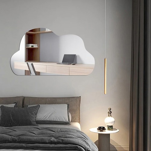 Specchio nuvola argento pet - specchio,