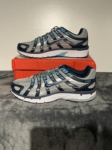 Nike 6000 argento blu - nike, argento/blu