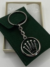 Portachiavi Rolex in acciaio