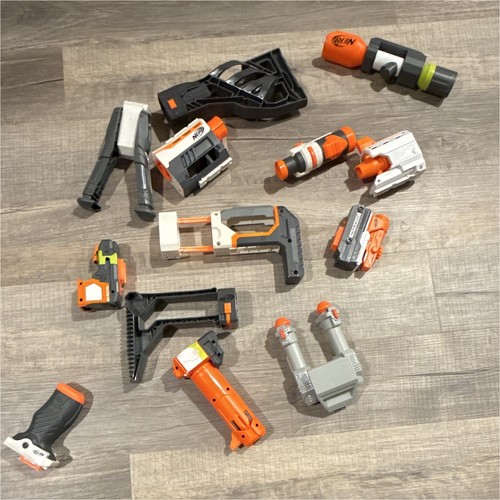 Nerf modulus attachments - nerf, lot