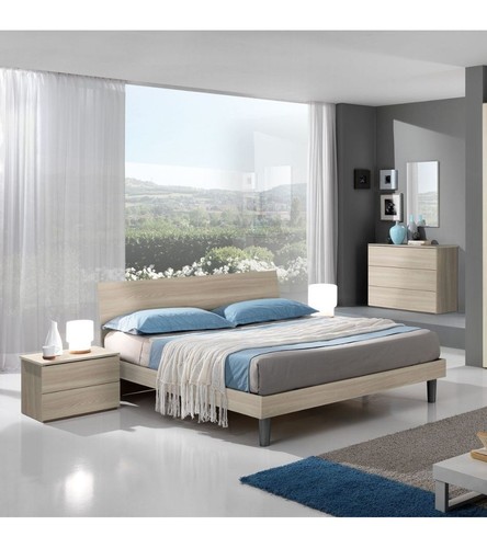 Letto matrimoniale giroletto
