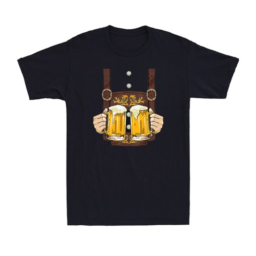Lederhosen costume maglietta - costume,