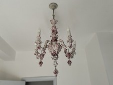 LAMPADARIO IN PORCELLANA DI CAPODIMONTE