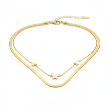 Collana Double Butterfly -