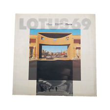 Lotus international n. 69 1991 Rivista Architettura Tessenow Hellerau Calatrava
