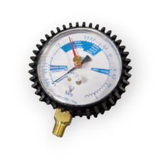 GAS PRESSURE GAUGE Ø 80 MM