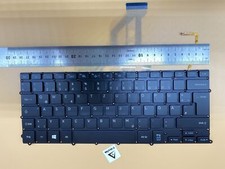 Tastiera DE tastiera nera con cornice, illuminazione per SAMSUNG NP900X3D-A03CH