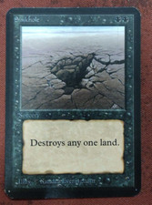MTG SINKHOLE ALPHA #2 - EXC - AS SHOWN SEE PIC