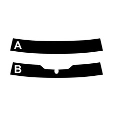 Fascia parasole parabrezza - parasole,
