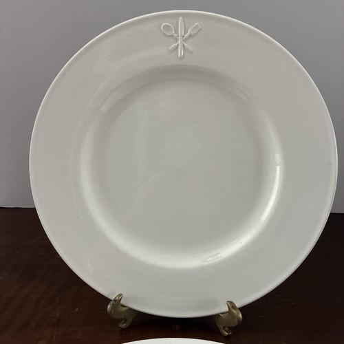 Set piatti bianchi pottery - set, 4