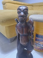 STATUA Intagliata A Mano In