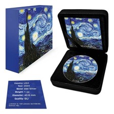 Moneta colorata 2024 1 oz