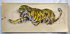ADESIVO D'EPOCA TIGRE vintage
