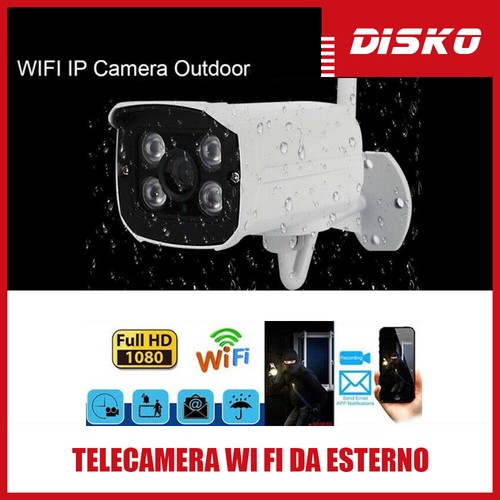Telecamera esterno ip - telecamera,