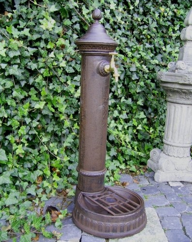 Fontana terra con vasca - fontana, da