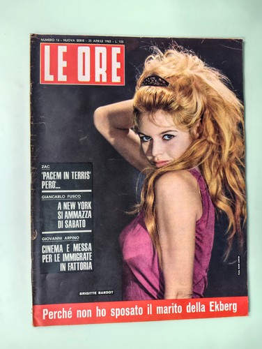 Ore aprile 1963 brigitte - aprile,