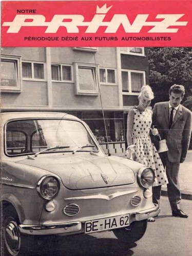 Catalogue brochure nsu prinz - brochure,
