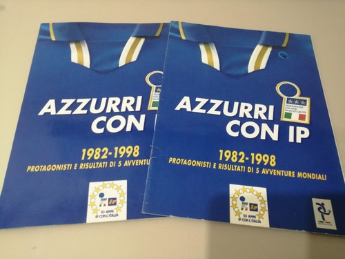 Lotto album azzurri con ip - azzurri,