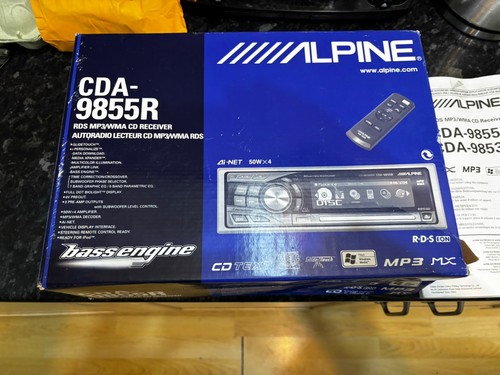 Alpine cda 9855r - alpine, con