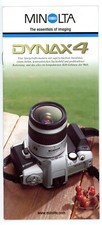 MINOLTA Brochure Minolta DYNAX