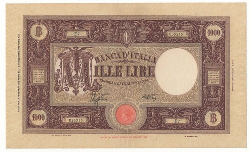 1000 lire grande - 1000,