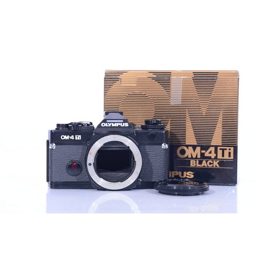 Olympus ti black - om-4,