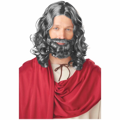 Parrucca costume uomo natale - costume,
