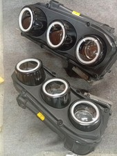 Kit Fari Alfa Romeo 159 Bi-Xenon - Ricondizionati - Anelli LED con Lampeggiante