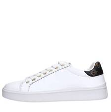 FL7BNNLEA12 Sneakers GUESS Donna Bianco Amu05_gues
