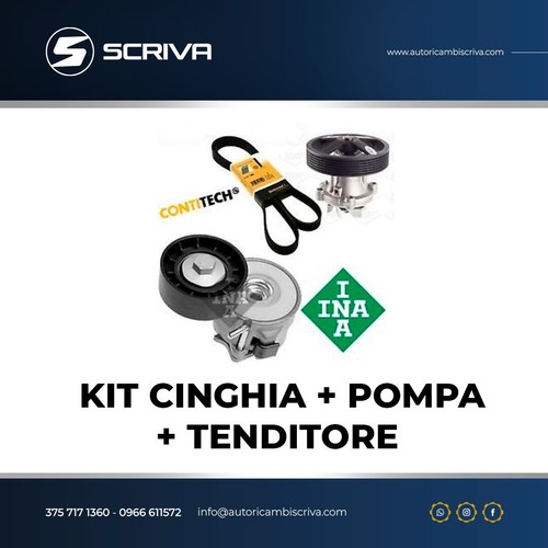 Kit servizi pompa acqua - kit, +