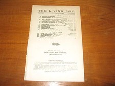 1909 Living Age E.M. Forster