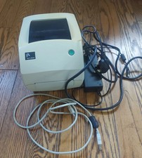 Zebra TLP2844 Stampante etichette a trasferimento termico con alimentatore USB 4x6"