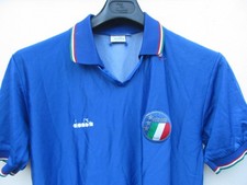 MAGLIA SHIRT CAMISETA CALCIO ITALIA ITALY TG L 1990