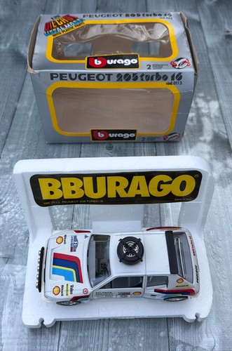Bburago peugeot 205 turbo - bburago, 16