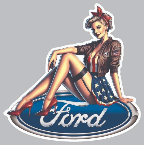 Sticker pin army - up, ford