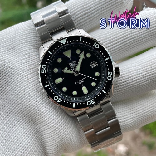 Steeldive sd1996 nero skx007 - sd1996,