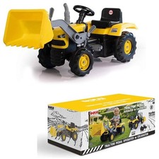 Dolu Escavatore Giallo Cavalcabile Con Pedali 8051