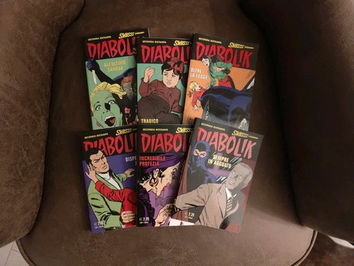 Lotto fumetti diabolik seconda - lotto,