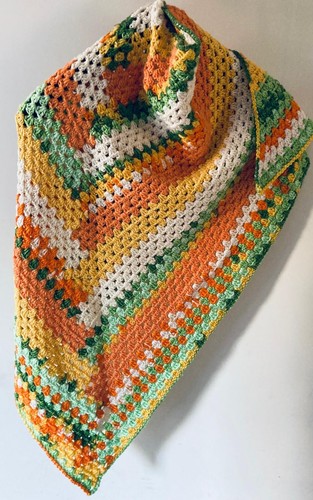 Scialle misto lana multicolor