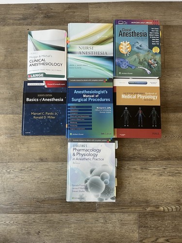 Anesthesia school books - books, of