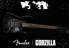 Fender Made in Japan Godzilla Stratocaster Godzilla Nero 2025