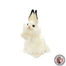 NUOVO vestito bianco lapin pelliccia 32 cm - Rif: 3313