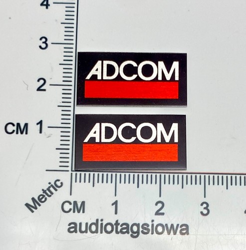 Adcom badge amplificatore - badge,