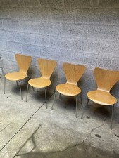 SET 4 SEDIE VINTAGE LEGNO